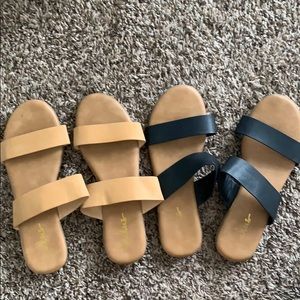 Lulus slip on sandals